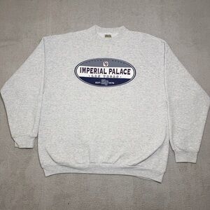 Vintage 90s Tultex Maximum Sweatshirt Las Vegas Imperial Place Crewneck Men’s XL